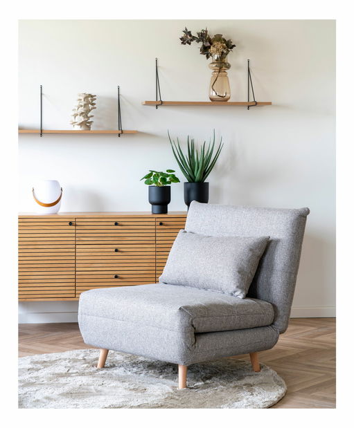 Sedačka Mnatina 1 (šedá)