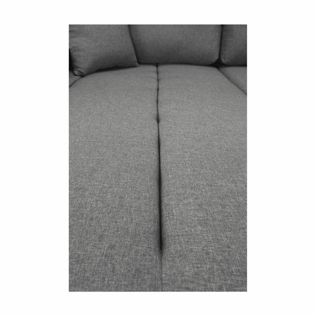 Rohová sedací souprava Gisoil (šedá)