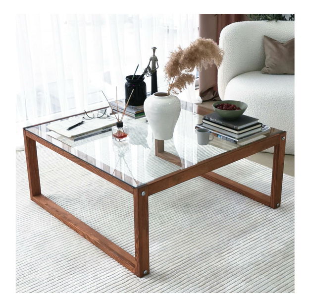 Konferenční stolek Putilo (dřevo přírodní)