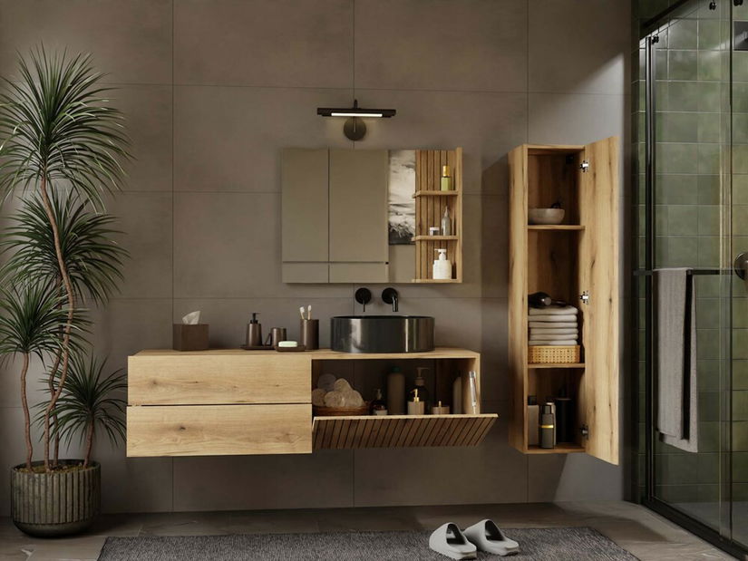 Skříňka pod umyvadlo Terca 2 (dub evoke)