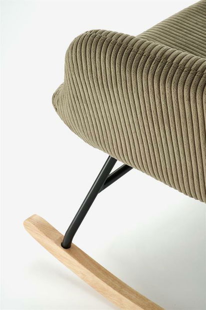 Houpací křeslo Belveder (olivová)