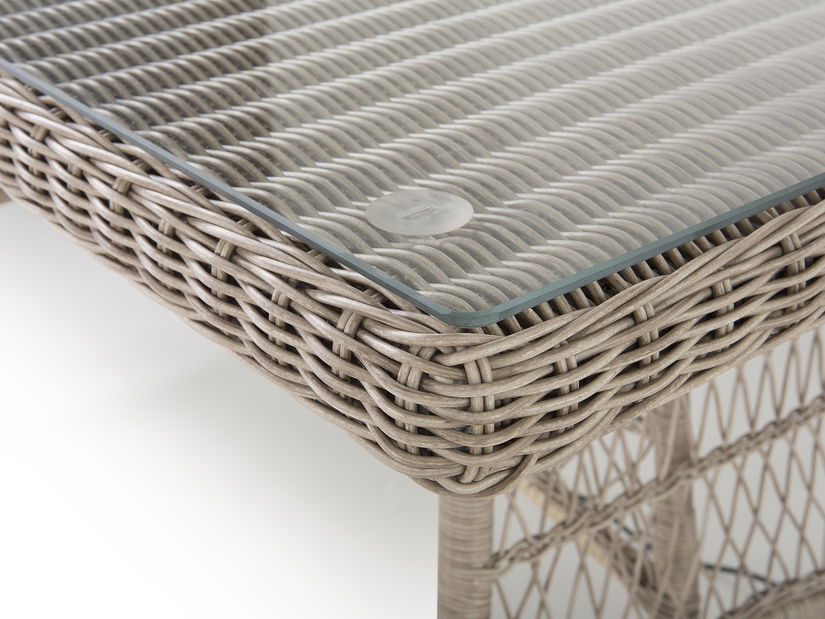 Zahradní jídelní sada Bolzano (světle hnědá)