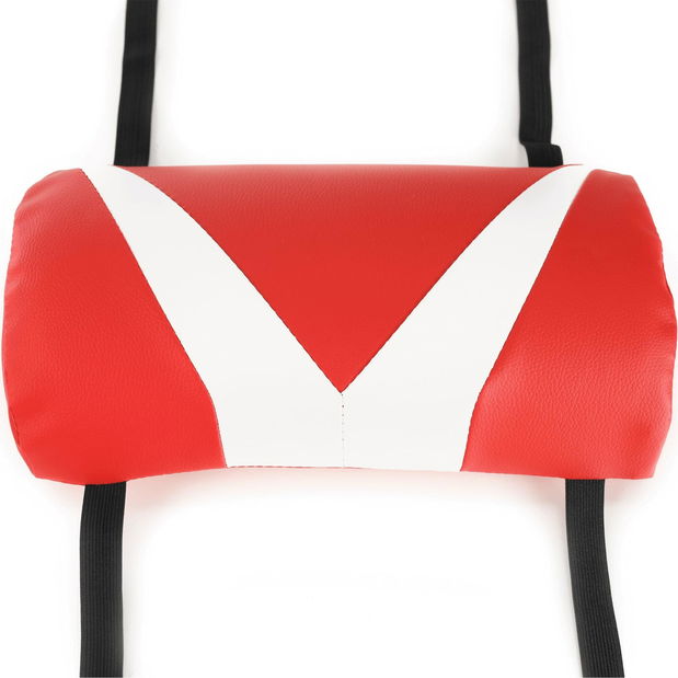 Kancelářské/herní křeslo Gallof NEW (černá + bílá + červená)