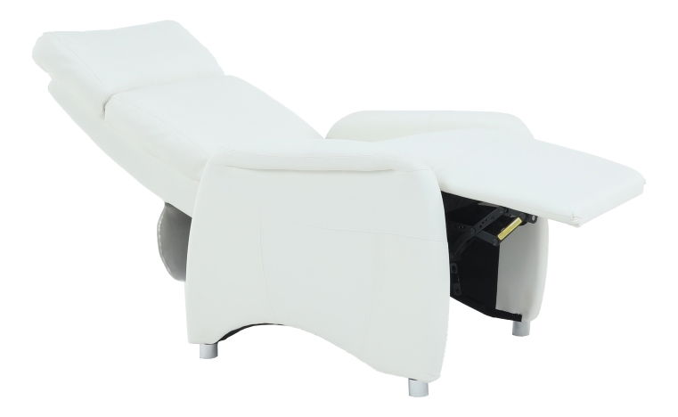 Relaxační křeslo Francesco CH-113100 kůže PU bílá