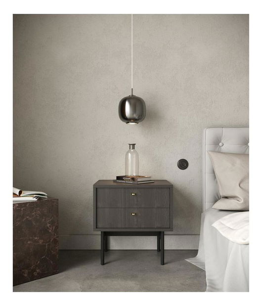 Noční stolek Oscar O3 (portlandský jasan černý)