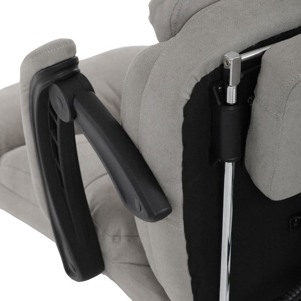 Kancelářské křeslo Kampala (světle šedá)