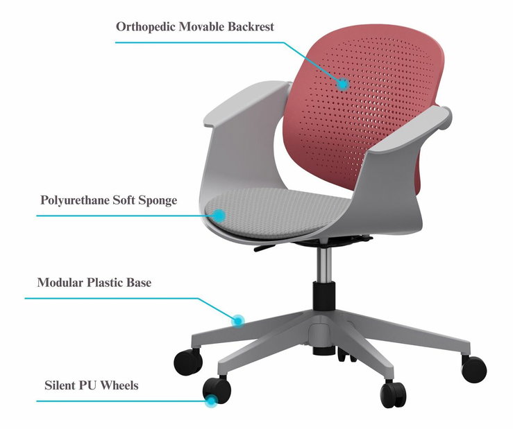 Kancelářská židle Sissi (béžová) 1