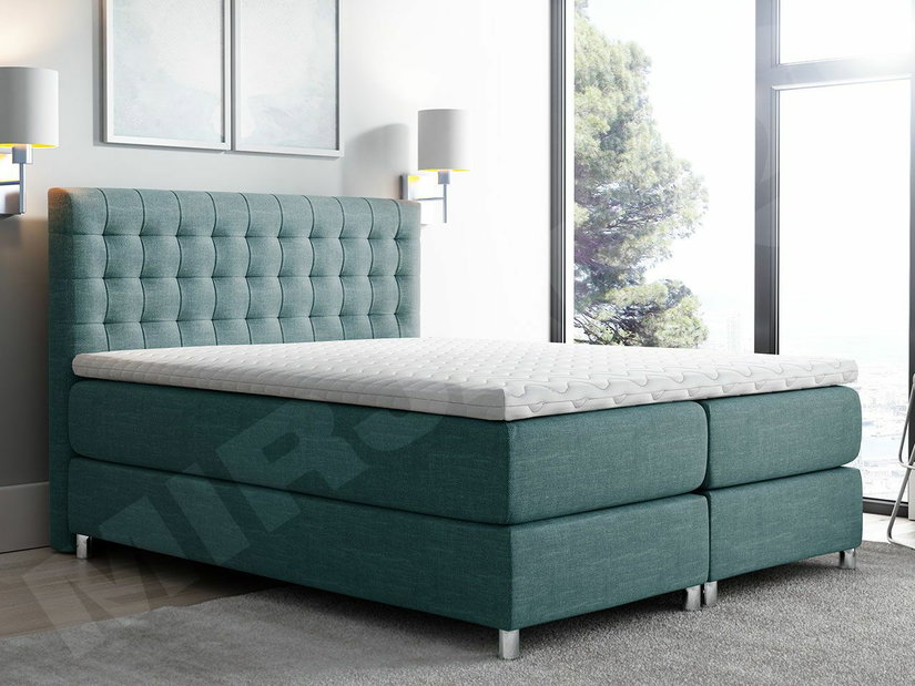 Manželská postel Boxspring 140 cm Korti *výprodej