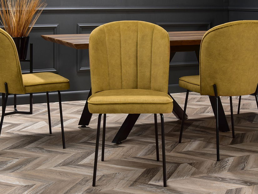 Jídelní židle Obrar (černá)