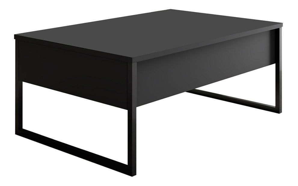 Sestava nábytku do obývacího pokoje Luna 2 (Antracit + Černá)