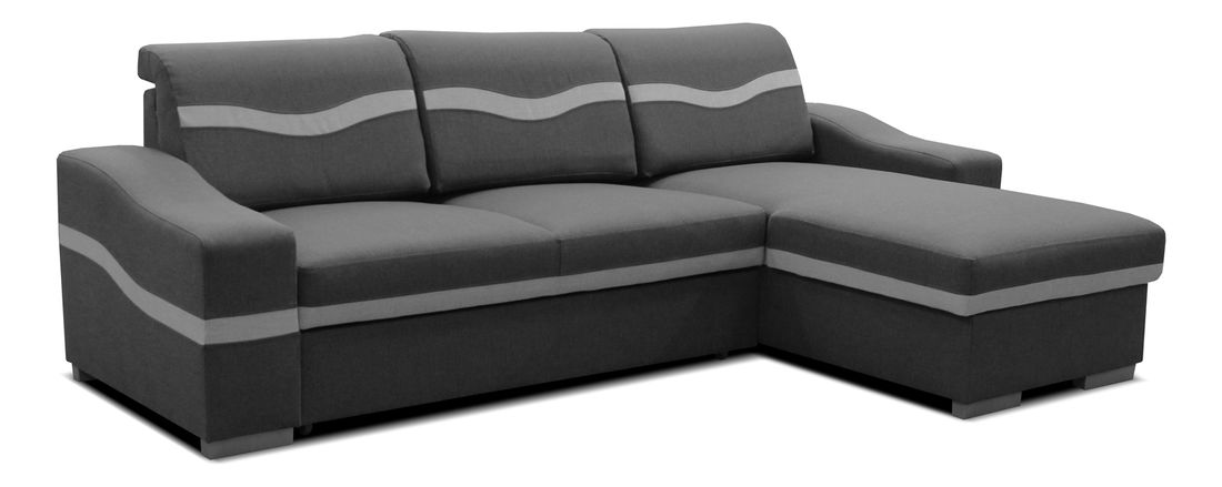 Rohová sedací souprava Havana 2F+L (šedá) (P)