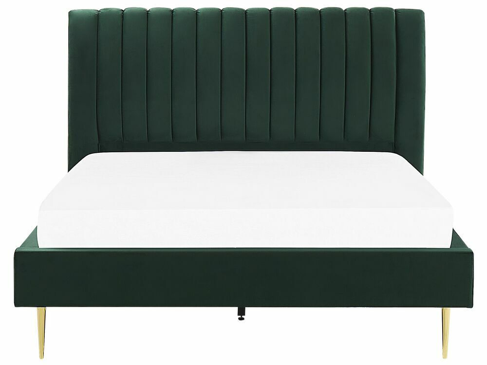 Manželská postel 180 cm Marvik (zelená)