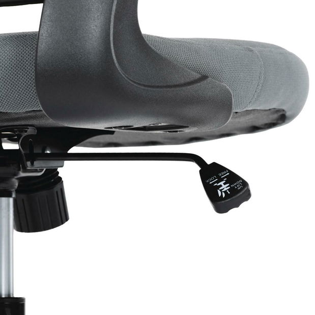 Kancelářská židle Kuomintang (šedá)