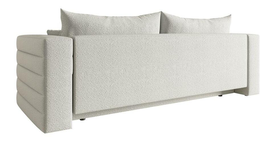 Pohovka třísedačka Liluetta (krémová + černá)