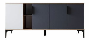 Skříňka Taria (bílá + dub)