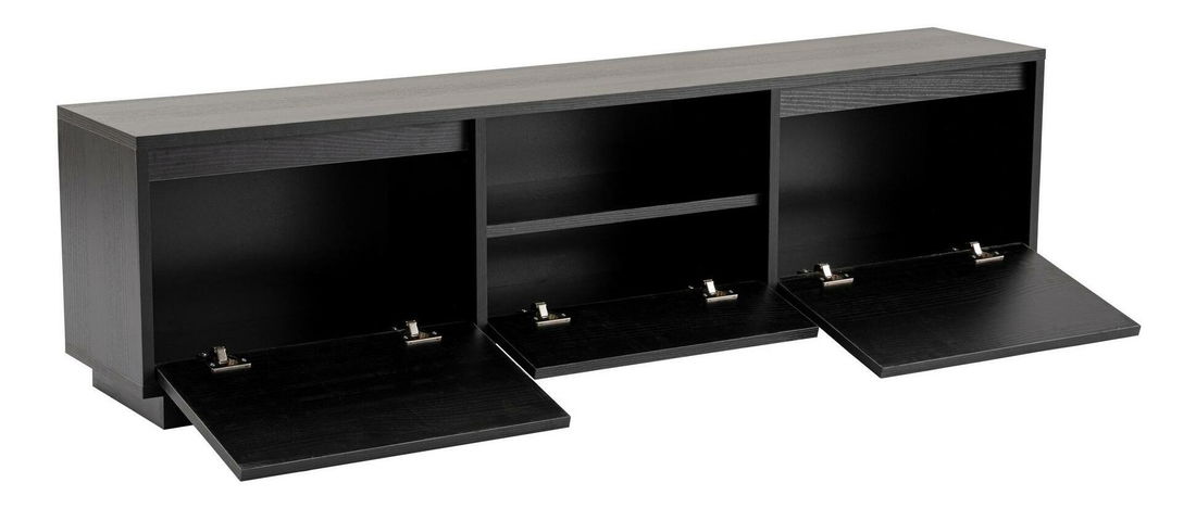 TV skříňka Vangarella (tmavé dřevo)