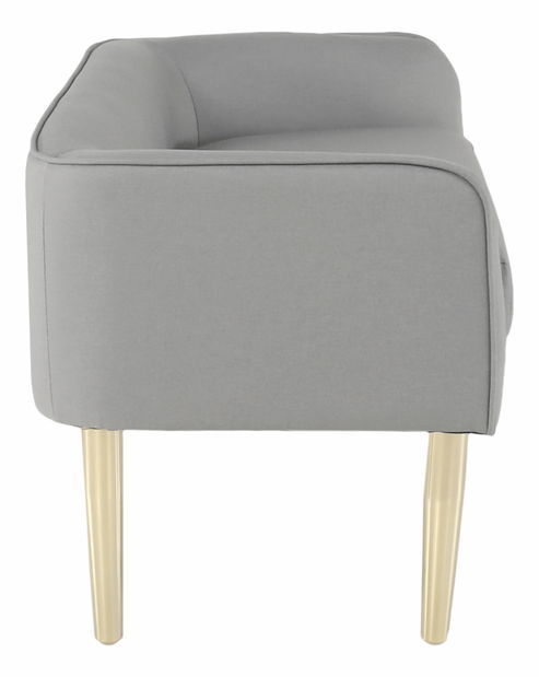 Lavice Helea (světle šedá)