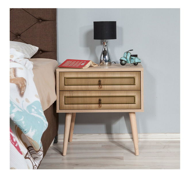 Noční stolek Sopatu 8 (dub sonoma)