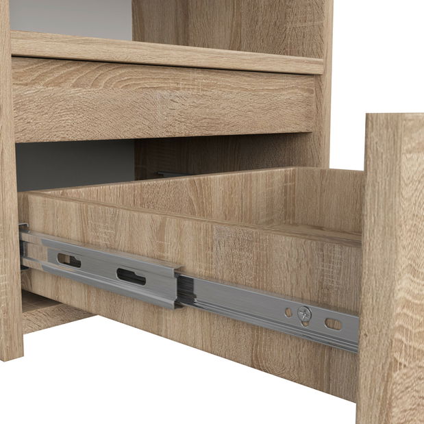 Noční stolek Cincuenta (dub sonoma)