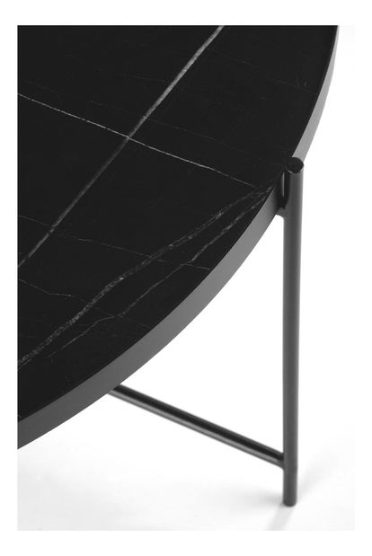 Set 2 ks. konferenčních stolků Julie (černá)