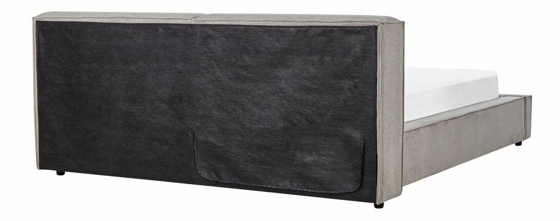 Manželská postel 180 cm Linza (šedá)