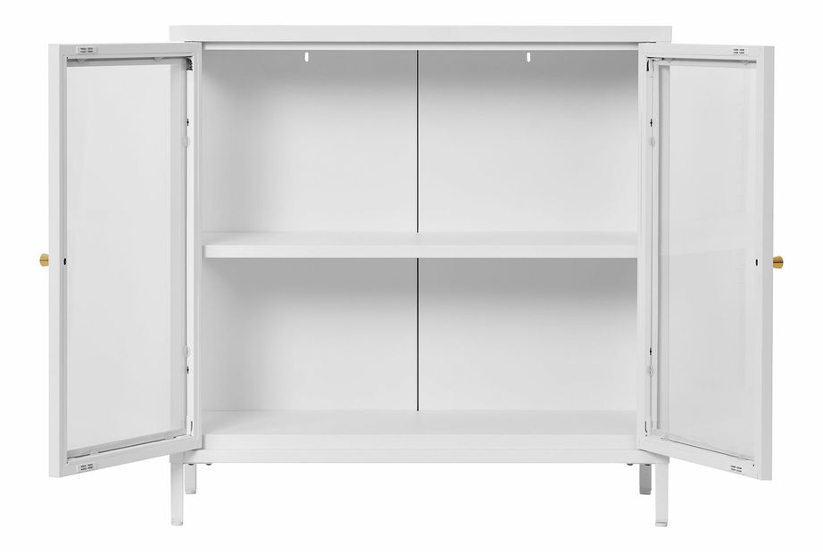 Vitrína Dalmira 2 (bílá)