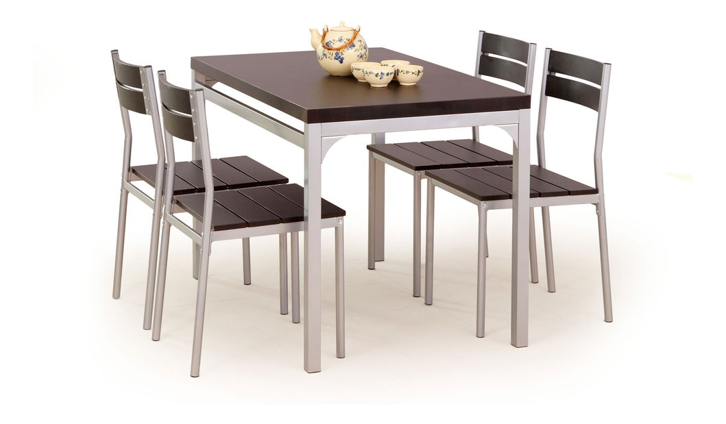 Jídelní set Malcolm 1+4 wenge