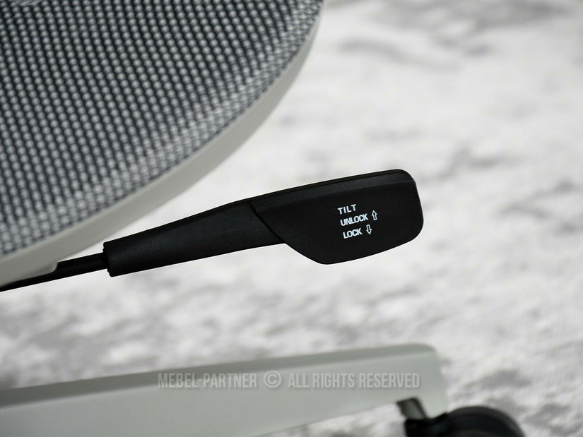 Kancelářské křeslo Huio (šedá)