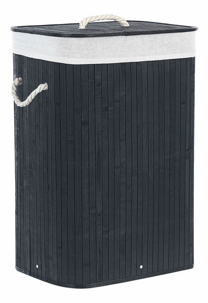 Koš na prádlo Komza (černá)