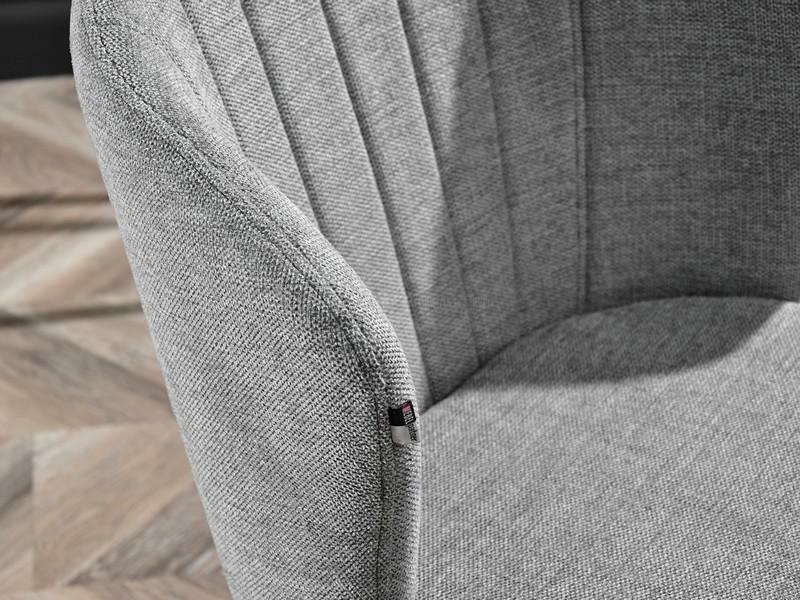 Židle Zane (šedá + černá)