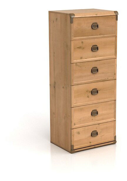 Komoda BRW INDIANA JKOM 6S (Borovice antická)