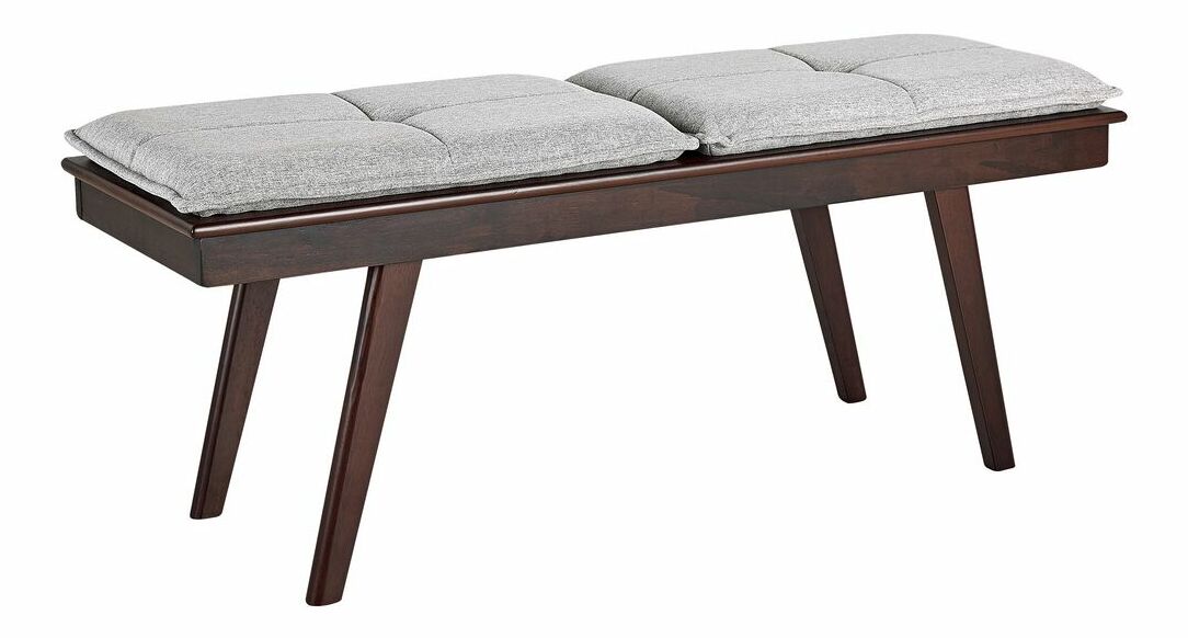 Lavička Eleazer (tmavé dřevo)