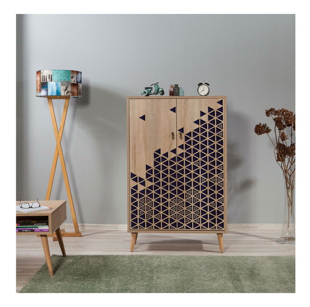 Skříňka Multibox 123 (dub sonoma)