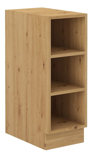 Dolní kuchyňský regál Lesana 2 (hnědá) 30 D OTW BB