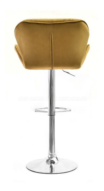 Židle Huhu (zlatá + černá)