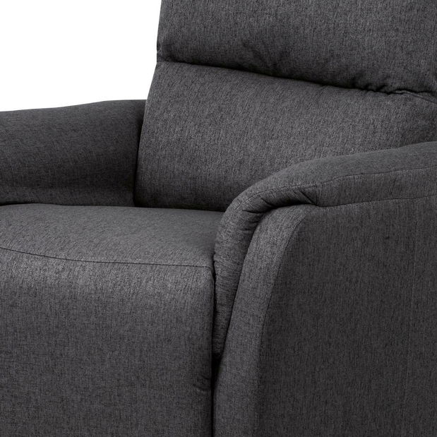 Polohovací křeslo Terrell-5060 GREY2 (tmavě šedá)