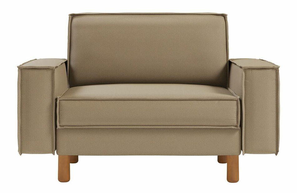 Pohovka dvousedačka Spary 2 (tmavě šedá + ořech)