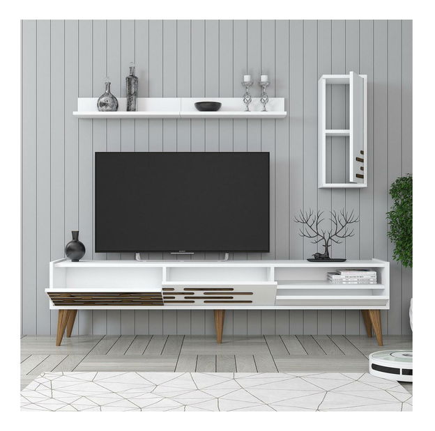 Obývací stěna Tonase (bílá)