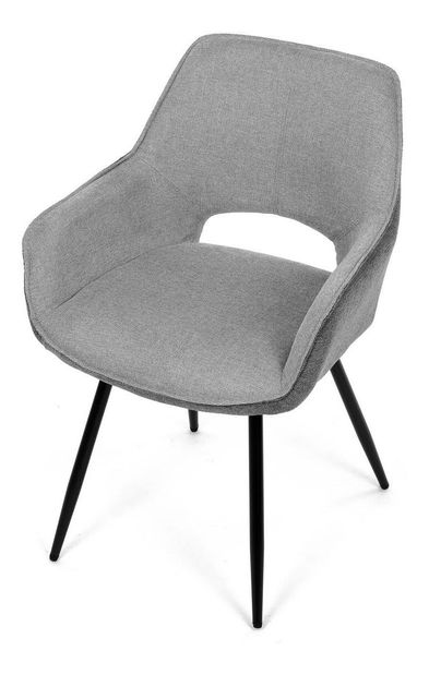 Jídelní židle Concertado (stříbrná)