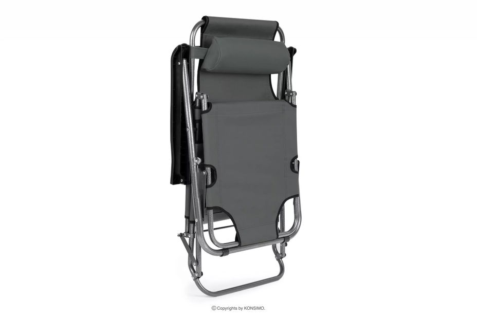 Zahradní lehátko Combei (šedá)