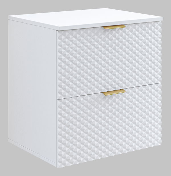 Skříňka pod umyvadlo 60 cm Laurina (bílá)