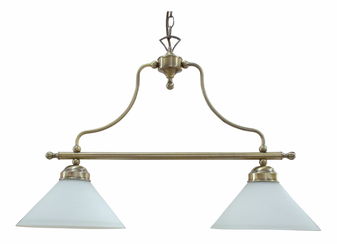 Závěsné svítidlo Marian 2707 (bronzová + bílá)