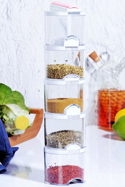 Set kořenek (5 ks.) Fiori (bílá)