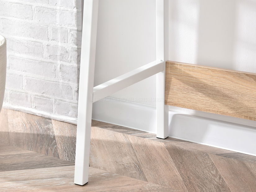 PC stolek Boge B (dub + bílá)