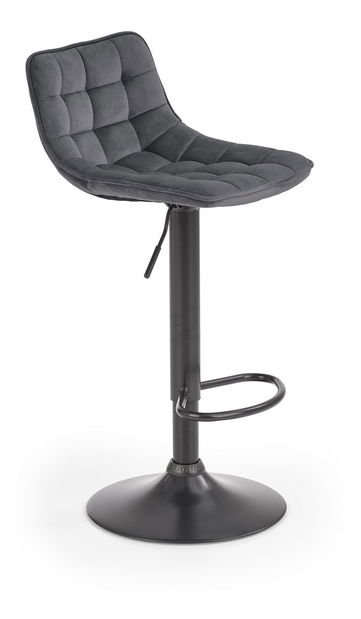 Barová židle Hertha (šedá)