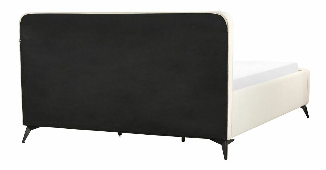 Manželská postel 180 cm Vardel (béžová) (s roštem)