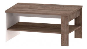 Konferenční stolek Aren AS14 (dub enderein + lesk bílý)