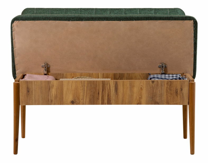 Jídelní set Vlasta 2 (borovice antlantic + zelená) (pro 6 osob)