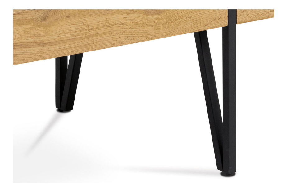 Konferenční stolek Arthur-233-OAK (dub + černá)