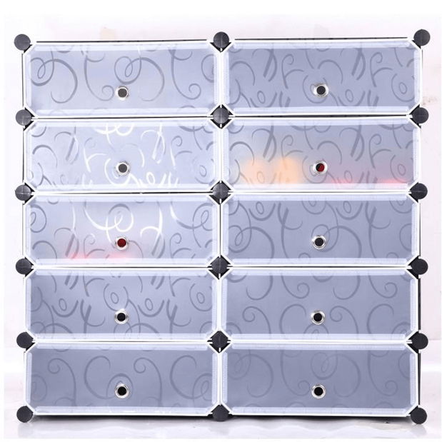 Botníkový organizér Barrowby TYP01 (plast + kov)